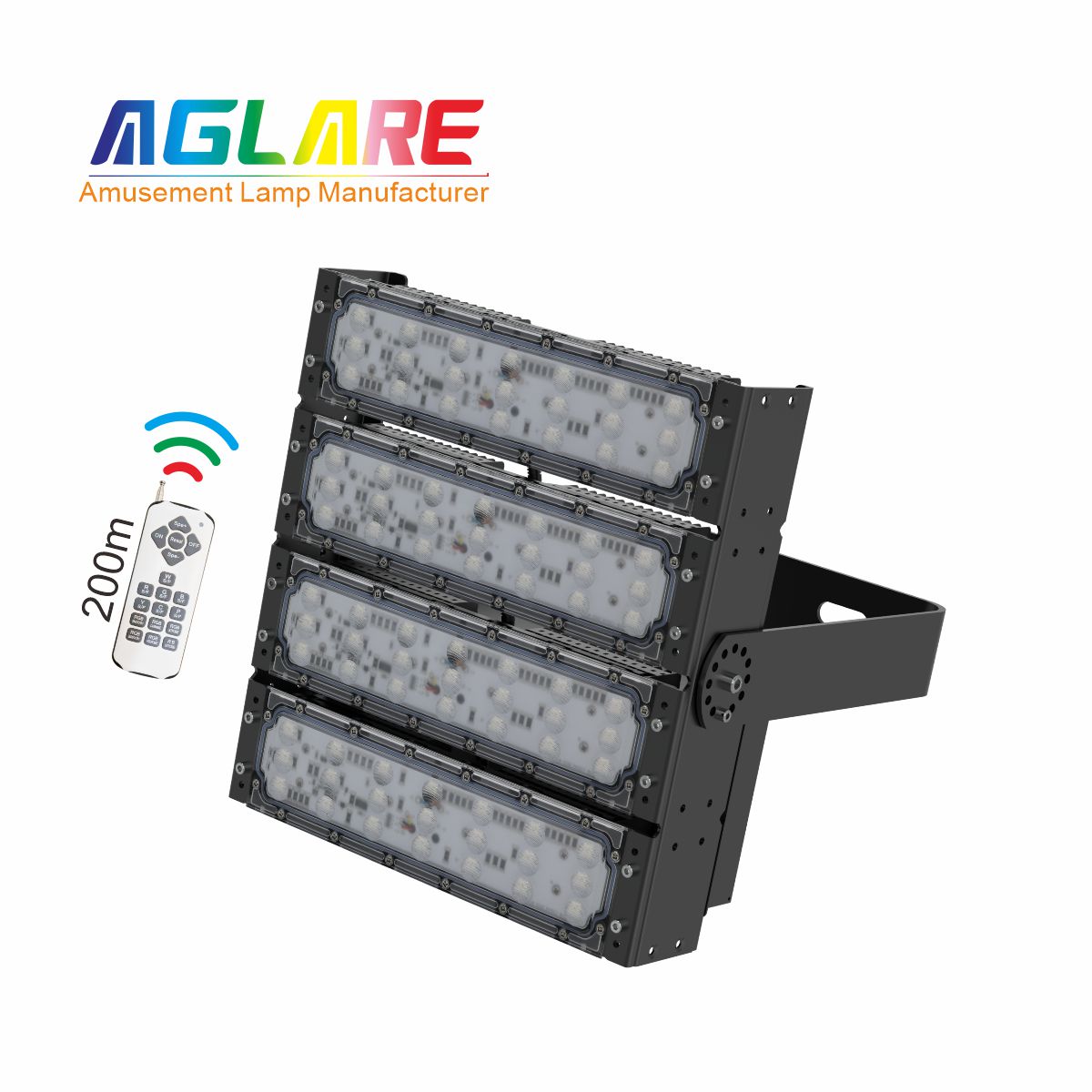 200W RGB彩色投光灯,变色户外射灯带？？？仄